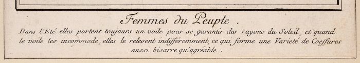 Лепренс (Le Prince) Жан-Батист (1734–1781) Лист из «русской» сюиты «Костюмы народов Севера». 1760-е. Бумага на бумаге, офорт, 31,7x24,7 см (лист).