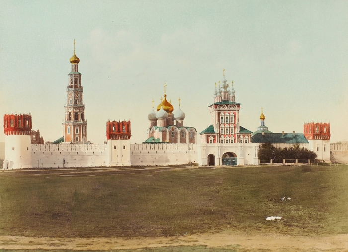 Фотография Новодевичьего монастыря в Москве. [M.: Ж.Б. Аванцо, кон. XIX в.].