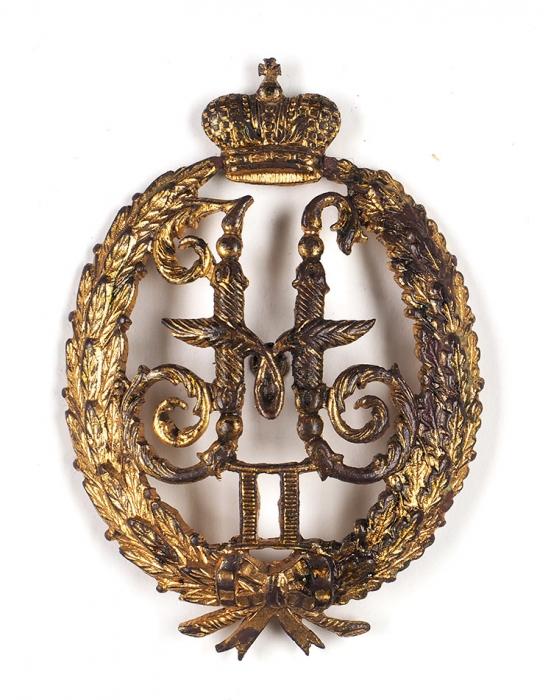 Знак генерал-адъютанта свиты императора Николая II, состоявшего до 1894 года в свите императора Александра III. [Б.м., 1910-е гг.].