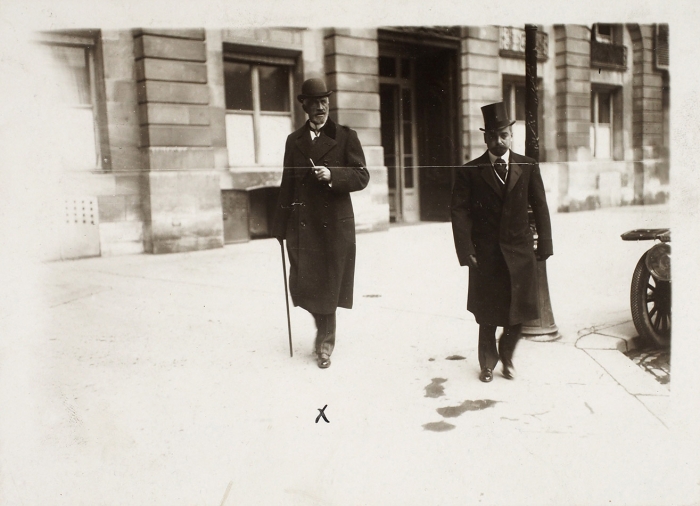 Фотография «Великий князь Николай Николаевич (Младший) на прогулке». [Б.м., 1910-е гг.].