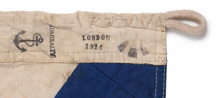 Кормовой Андреевский флаг. Великобритания, 1914.