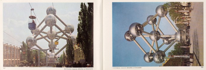 [Из собрания Н.М. Шверника] Eкспо-58. Альбом- сувенир. [Expo-58. Album-Souvenir. На фр., нем., англ., гол. яз.]. Брюссель, 1958.