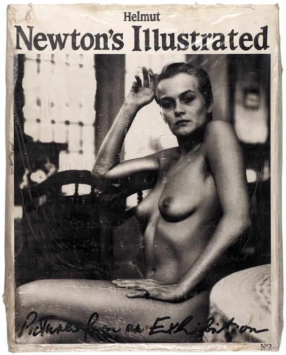 Иллюстрированный Хельмут Ньютон. № 2: «Фотографии с выставки». [Helmut Newton’s Illustrated. № 2: «Pictures from an Exhibition». На англ. и нем. яз.]. Мюнхен: Schirmer-Mosel, [1987].